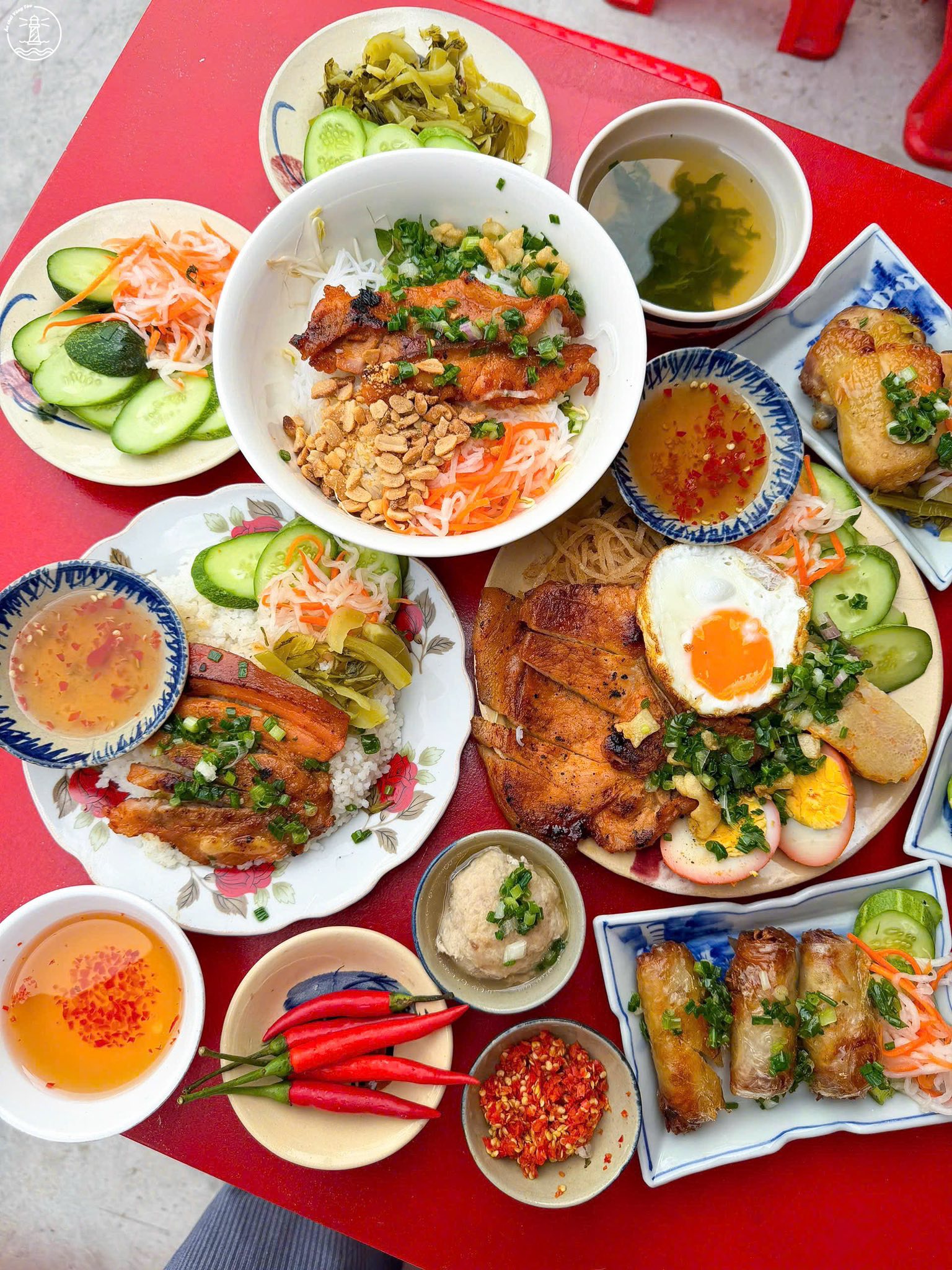 ăn sáng địa phương Vũng Tàu