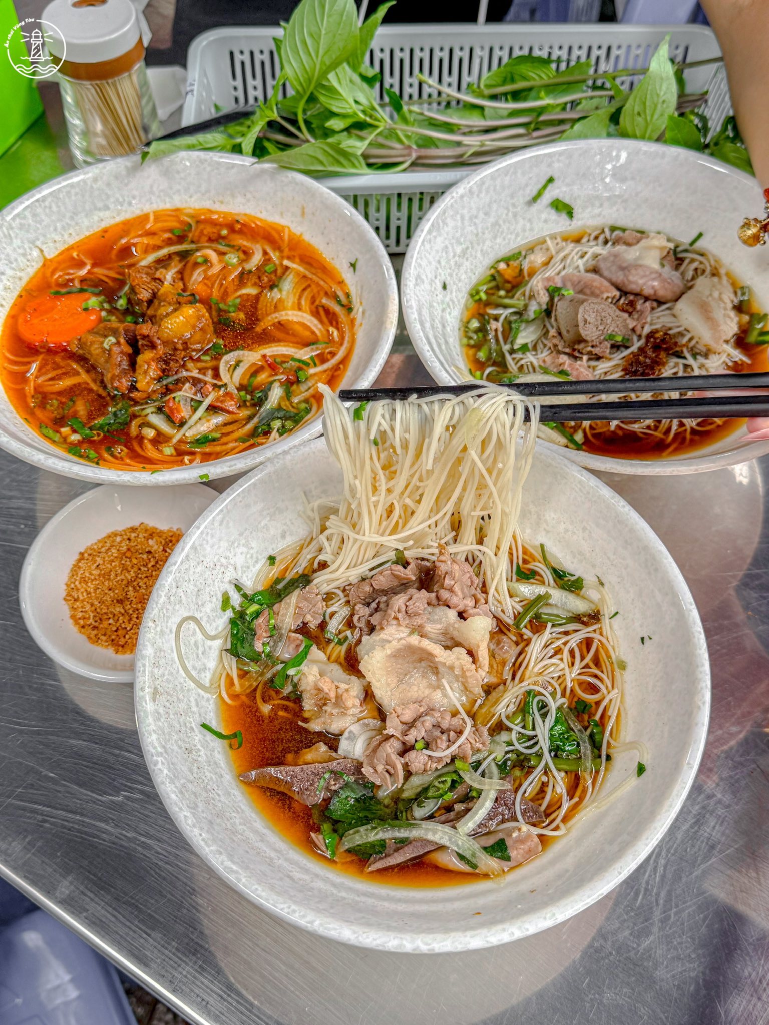 ăn sáng địa phương Vũng Tàu