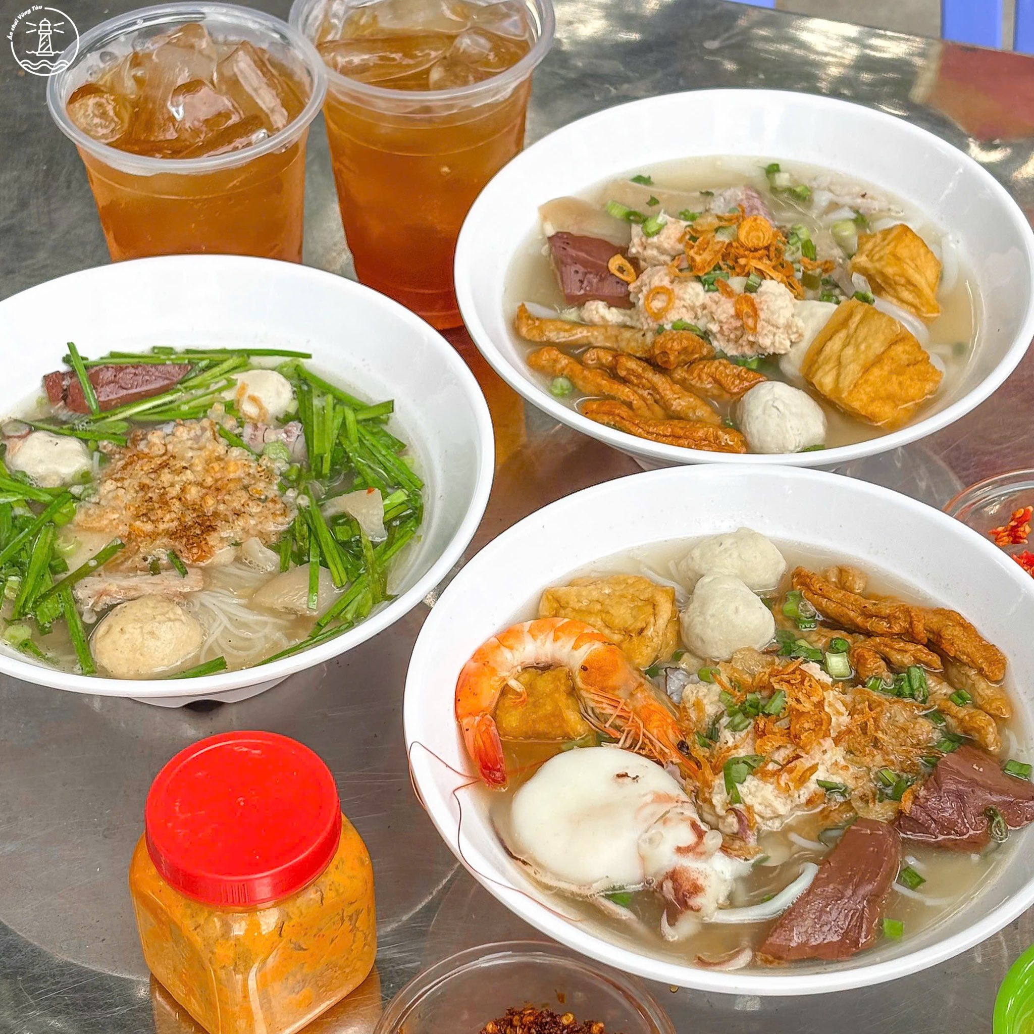 ăn sáng địa phương Vũng Tàu