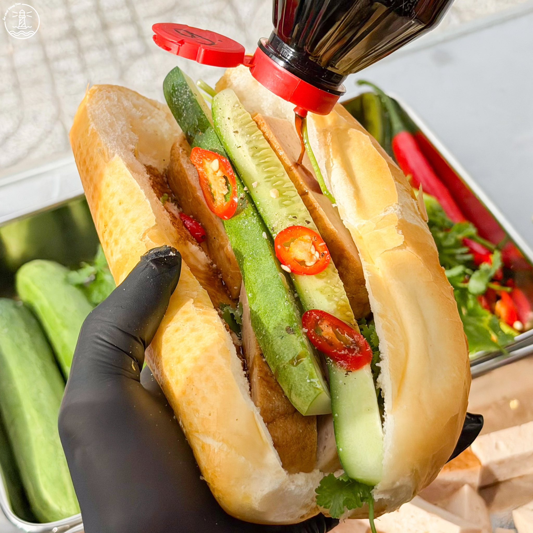 ăn sáng địa phương Vũng Tàu