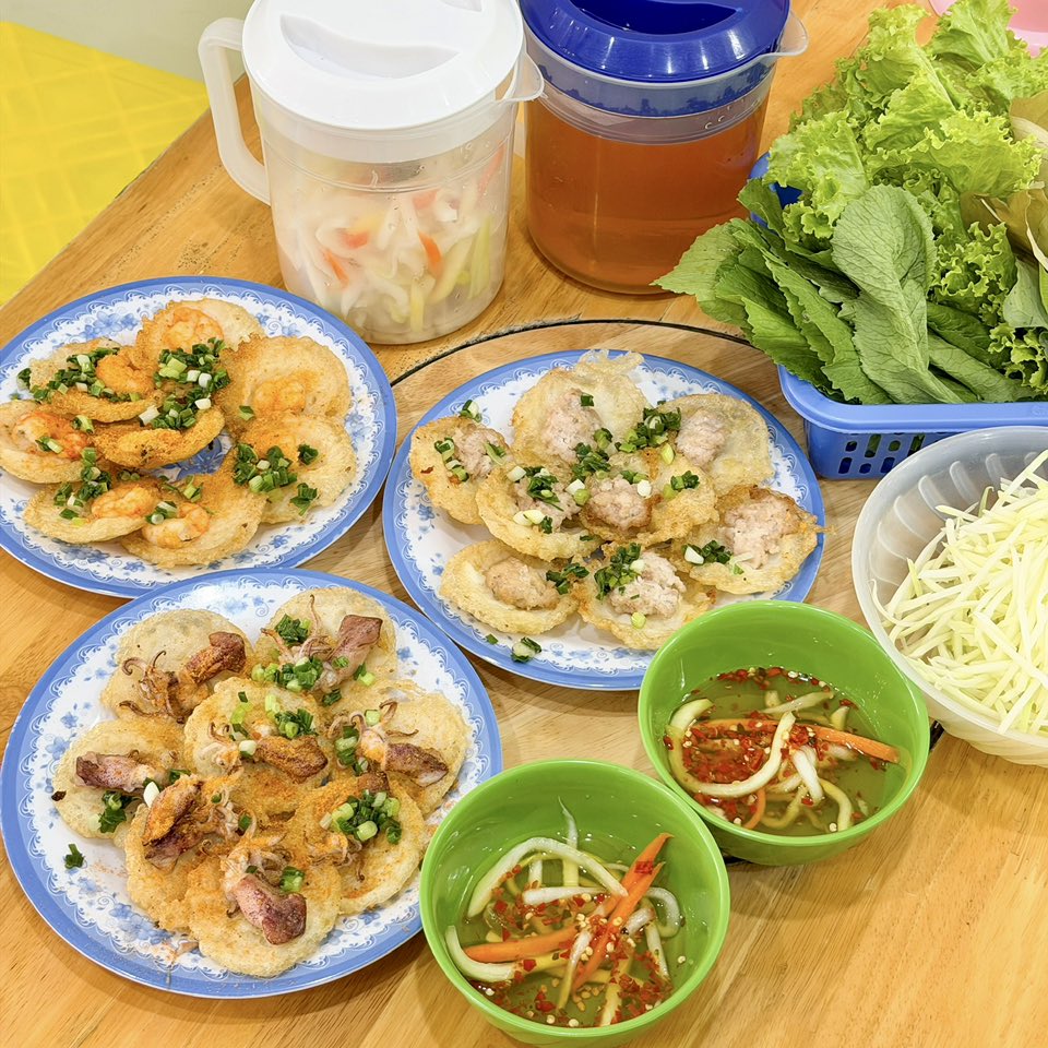 List bánh khọt bán Tết 2026