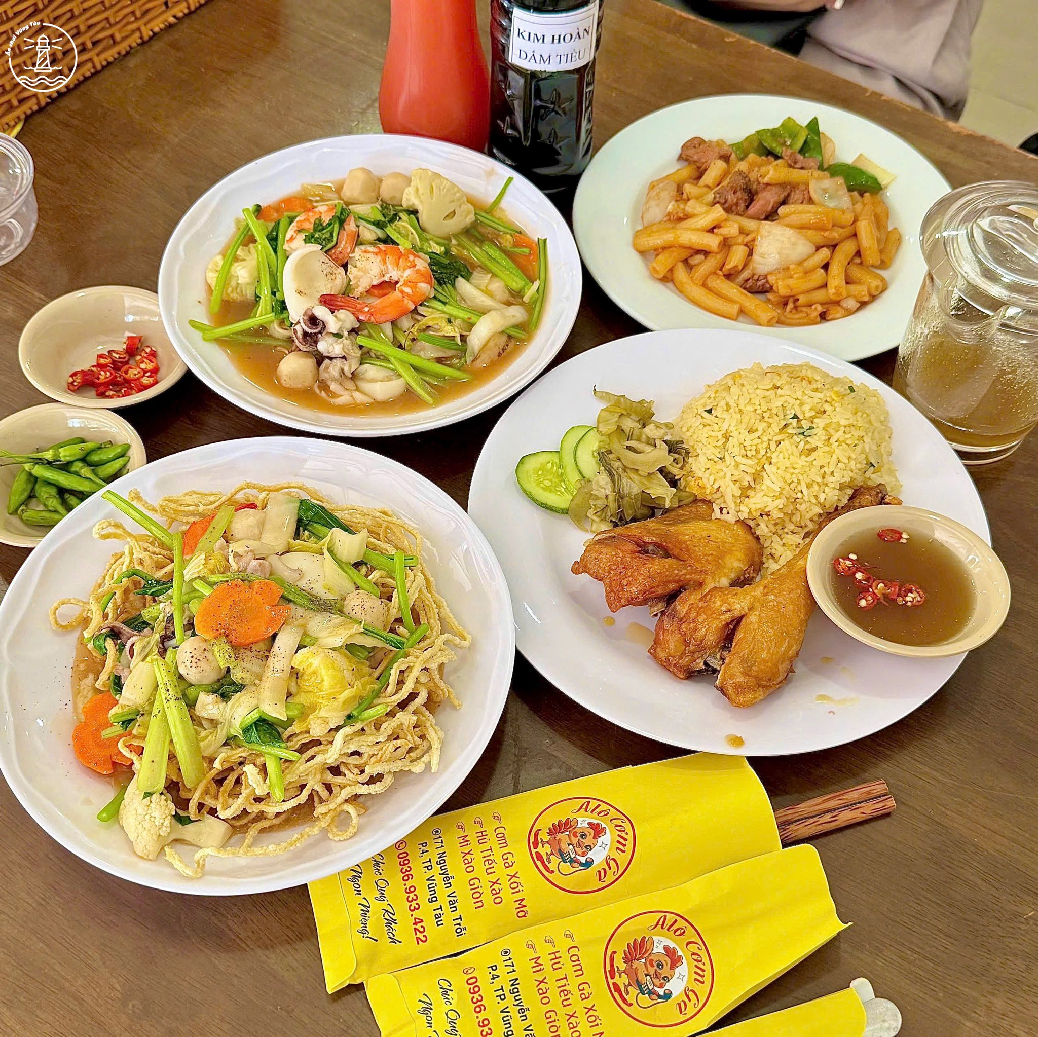 top quán gà Vũng Tàu ngon