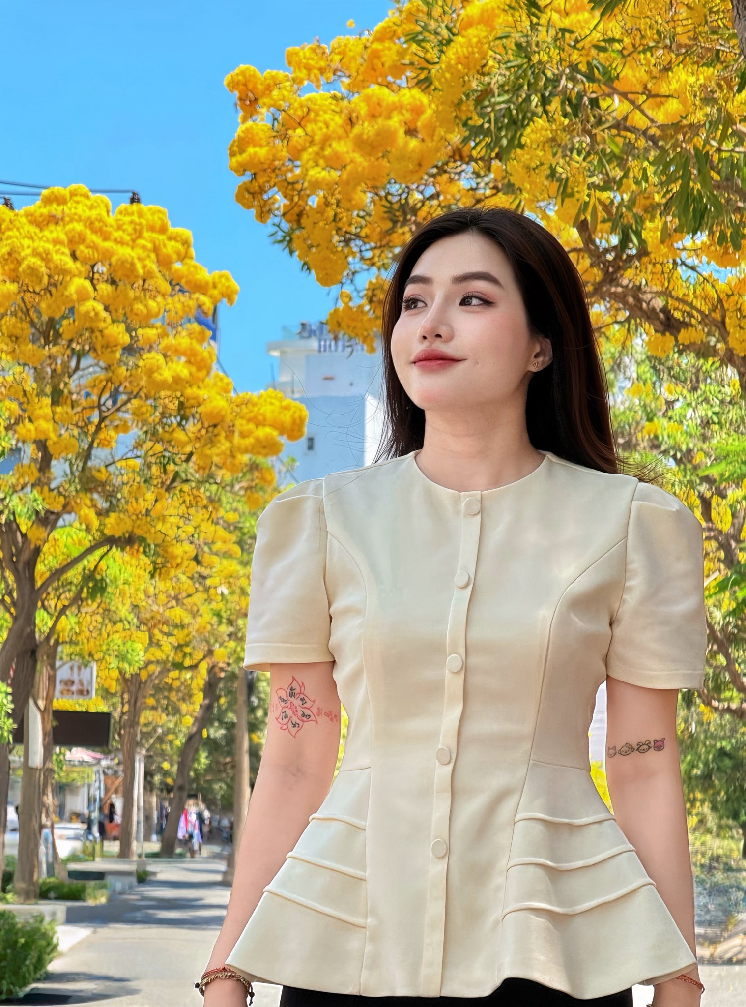 mùa kèn vàng Vũng Tàu