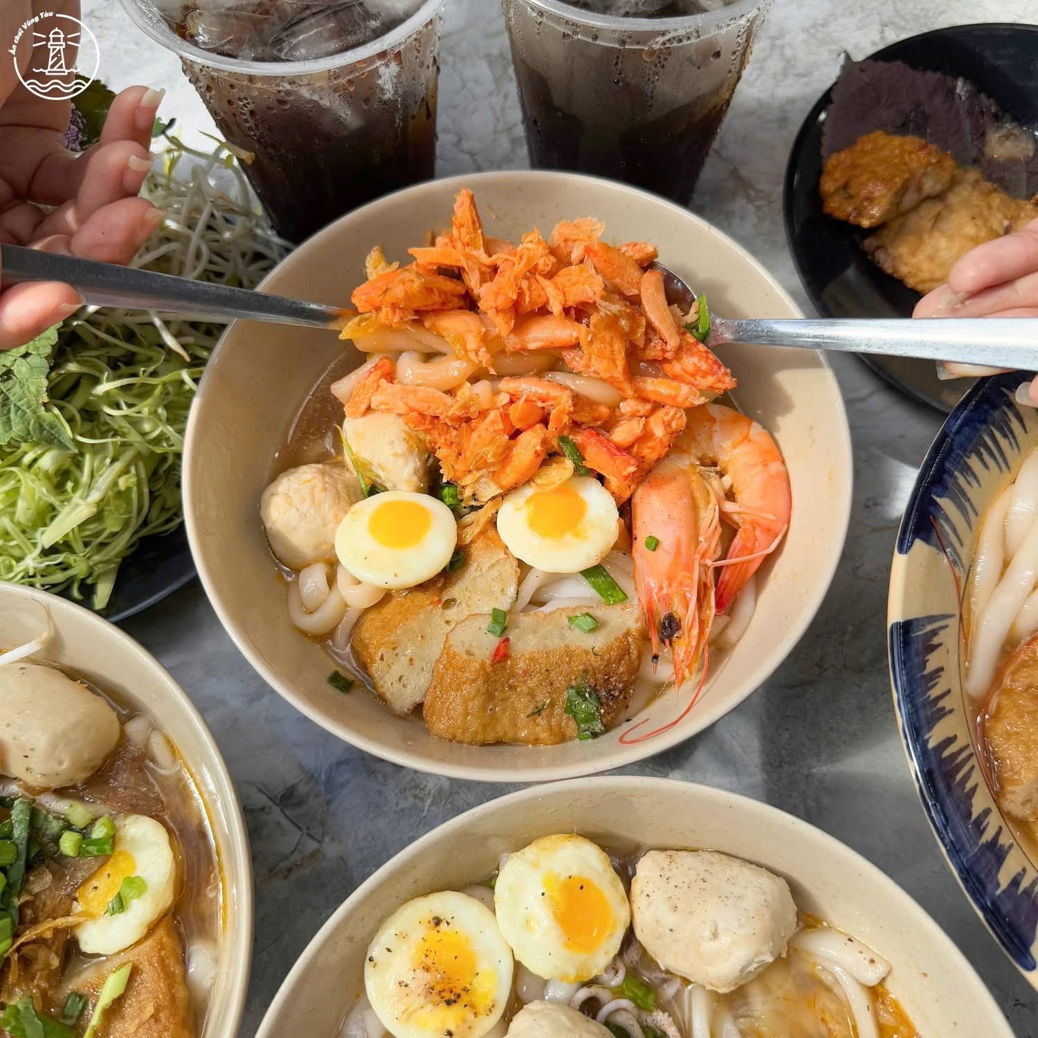 quán ăn sáng bãi sau