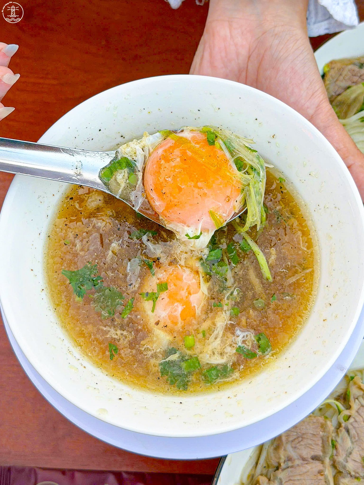 quán ăn sáng bãi sau