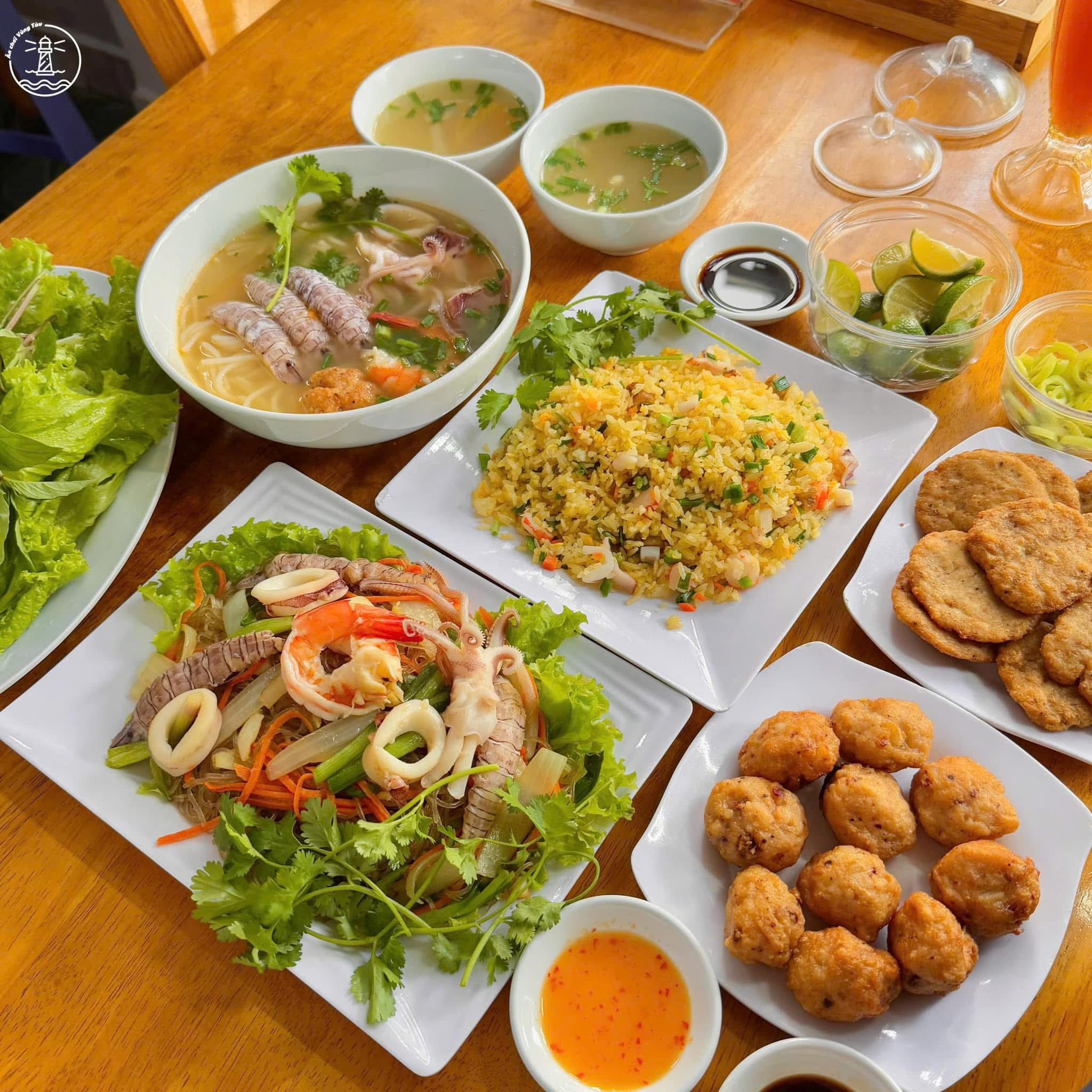 quán ăn sáng bãi sau