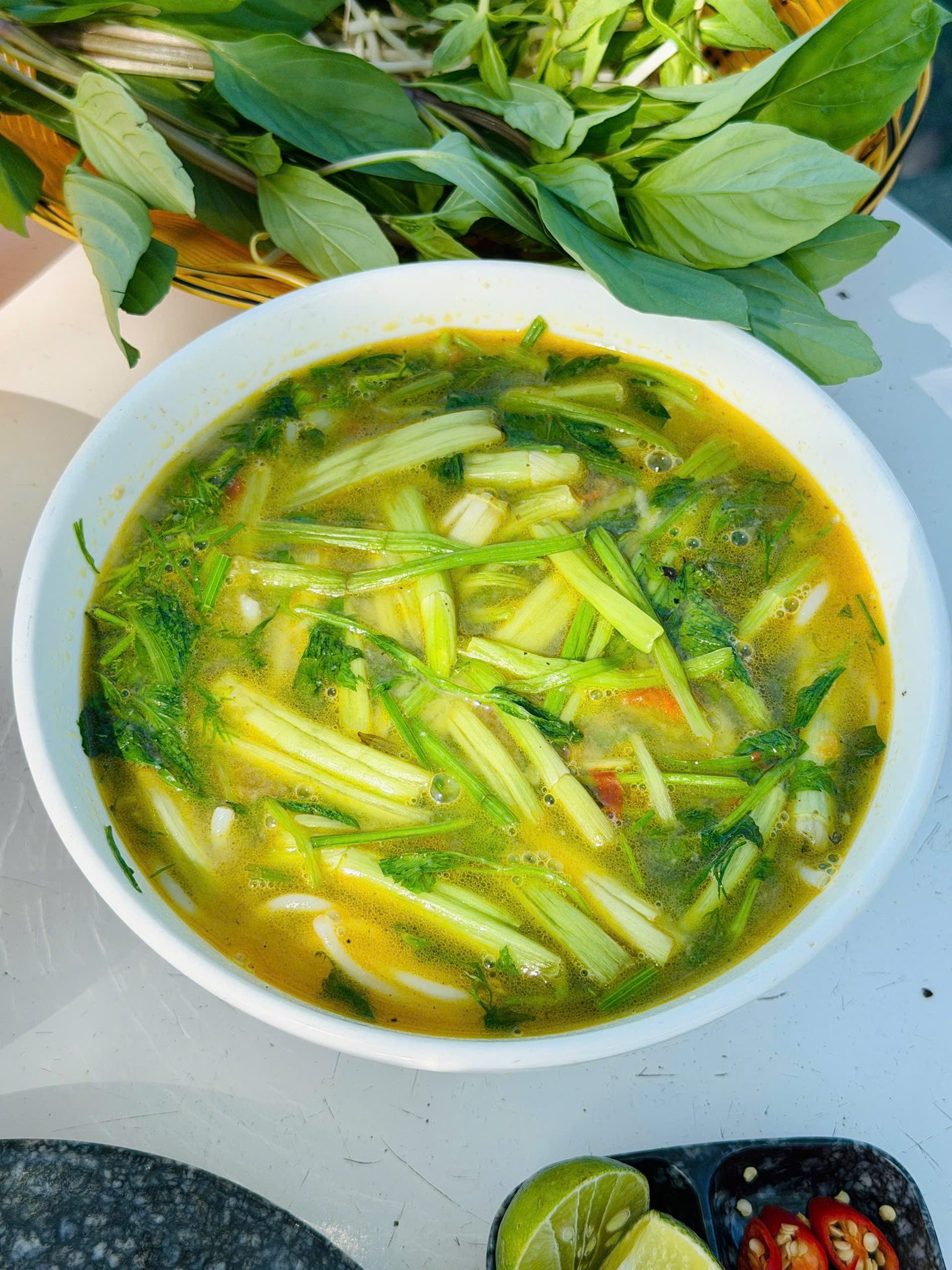 ăn sáng ở Hồ Mây Park