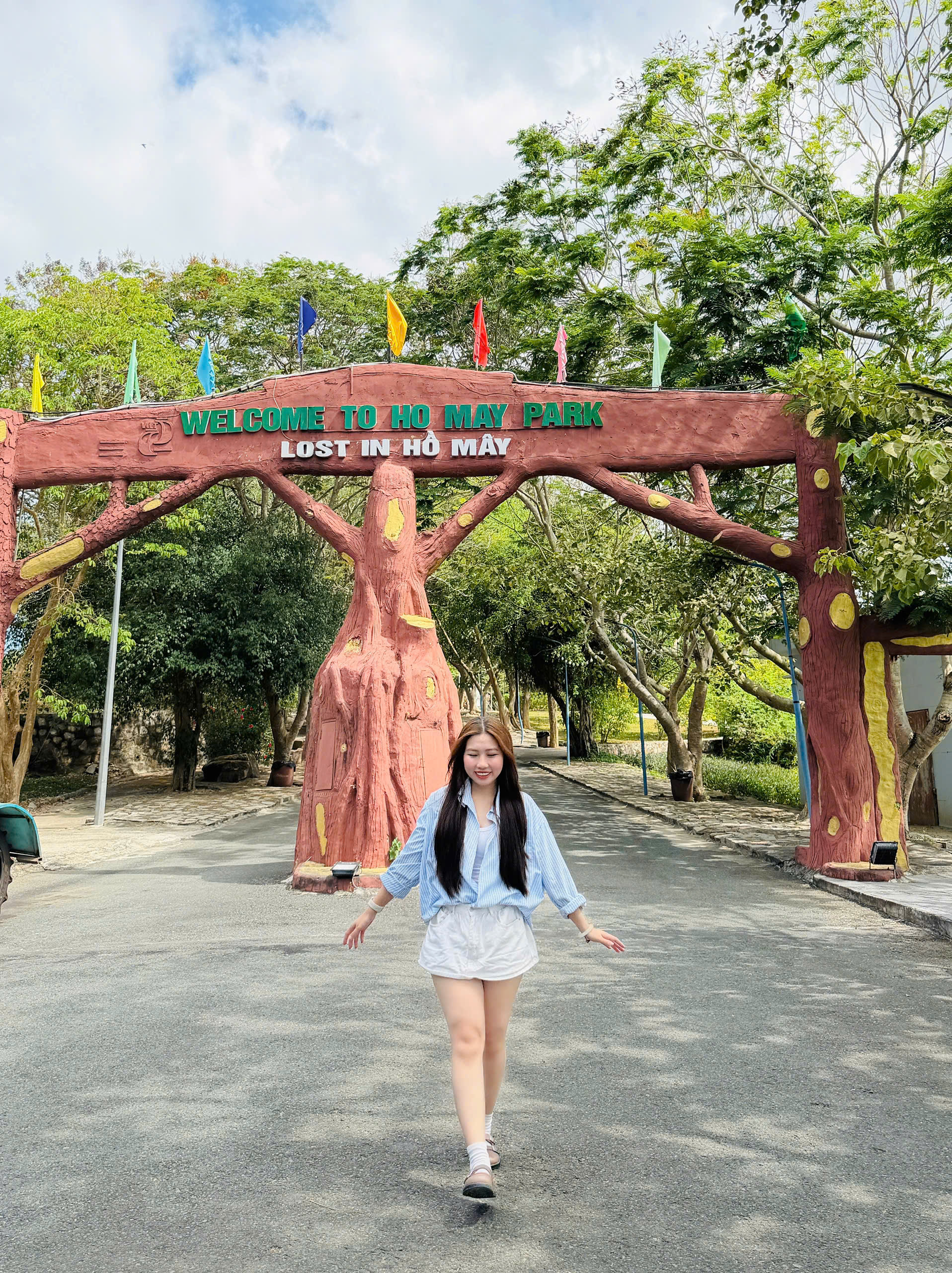 ăn sáng ở Hồ Mây Park