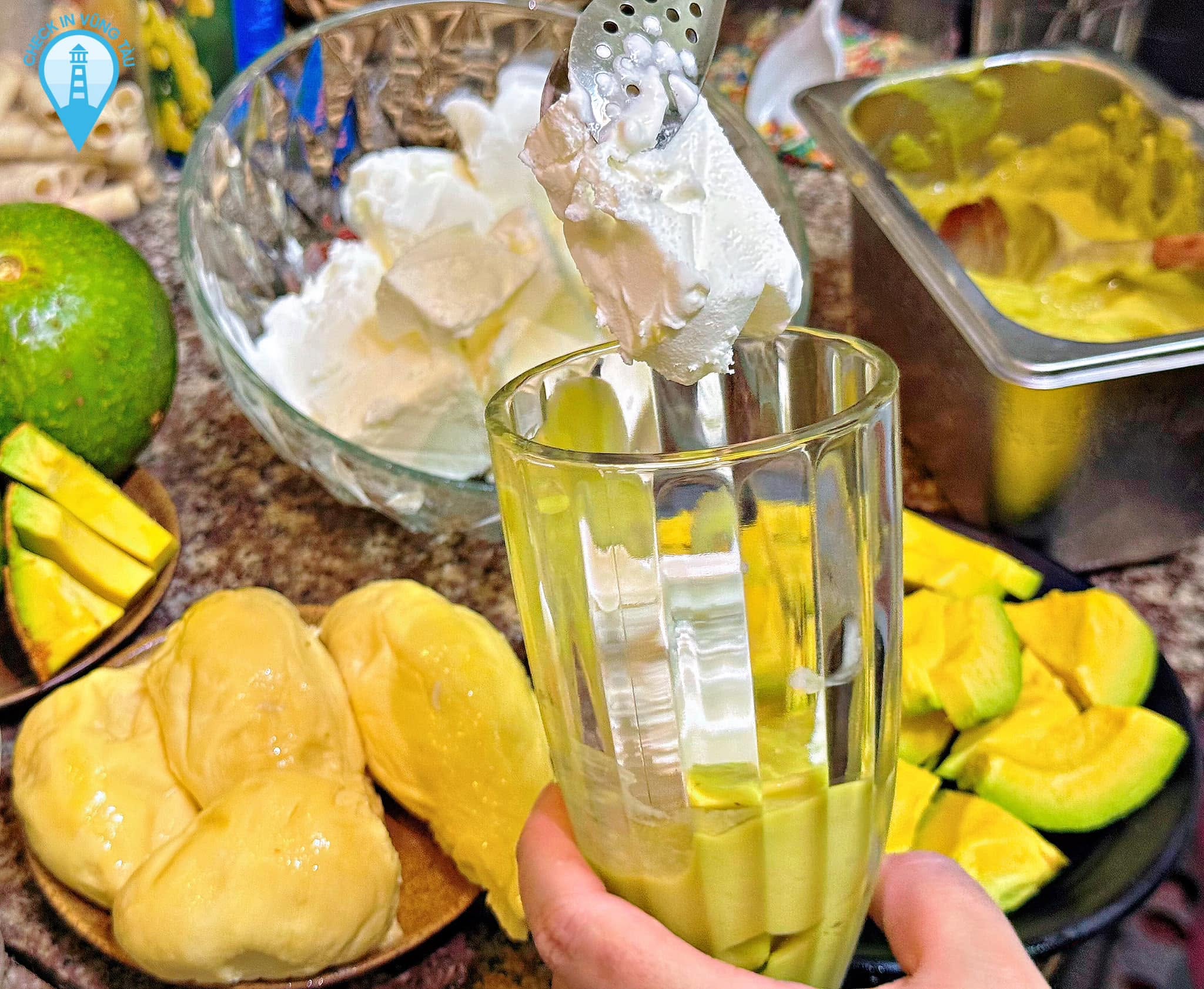 kem bơ ngon Vũng Tàu