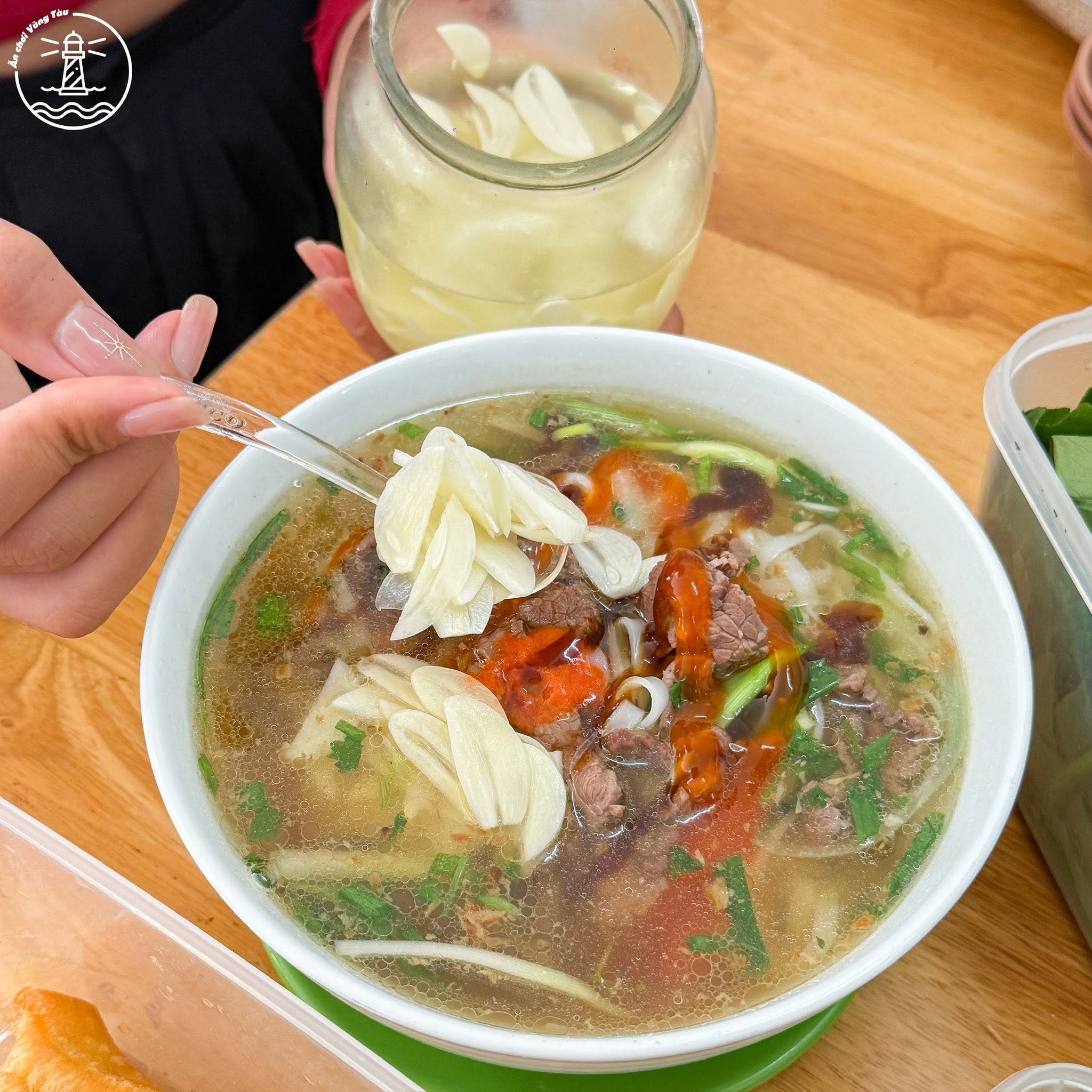 tiệm phở gần Bãi Sau