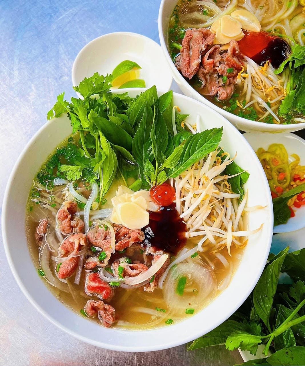 tiệm phở gần Bãi Sau