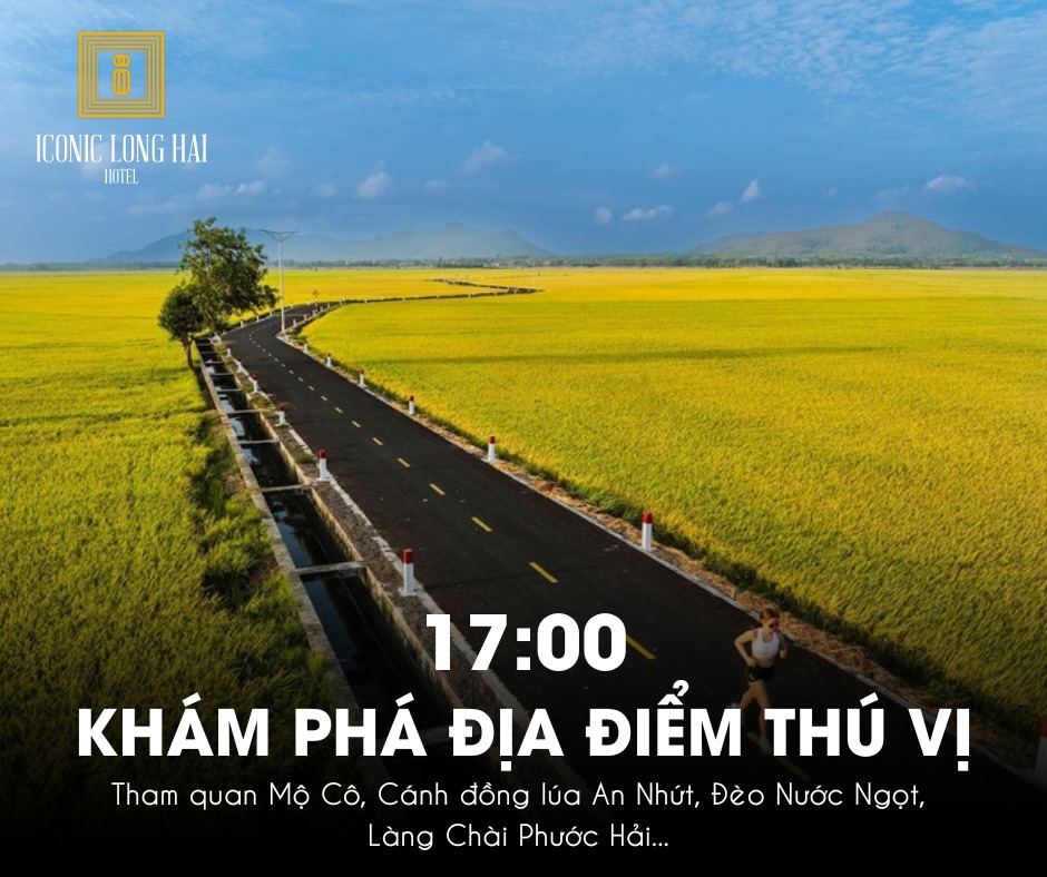 Lịch trình 3n2đ Long Hải