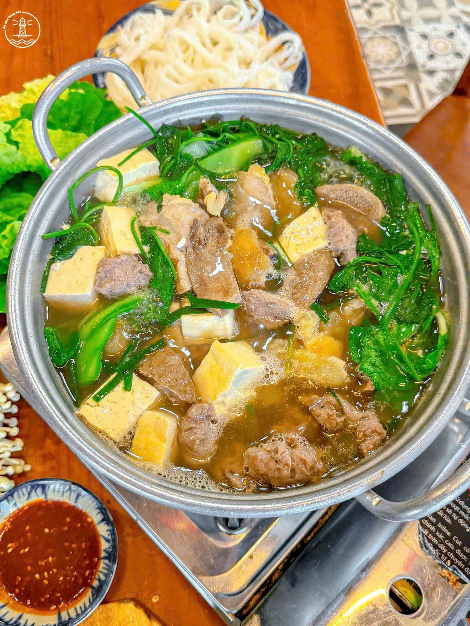 List lẩu ngon Vũng Tàu