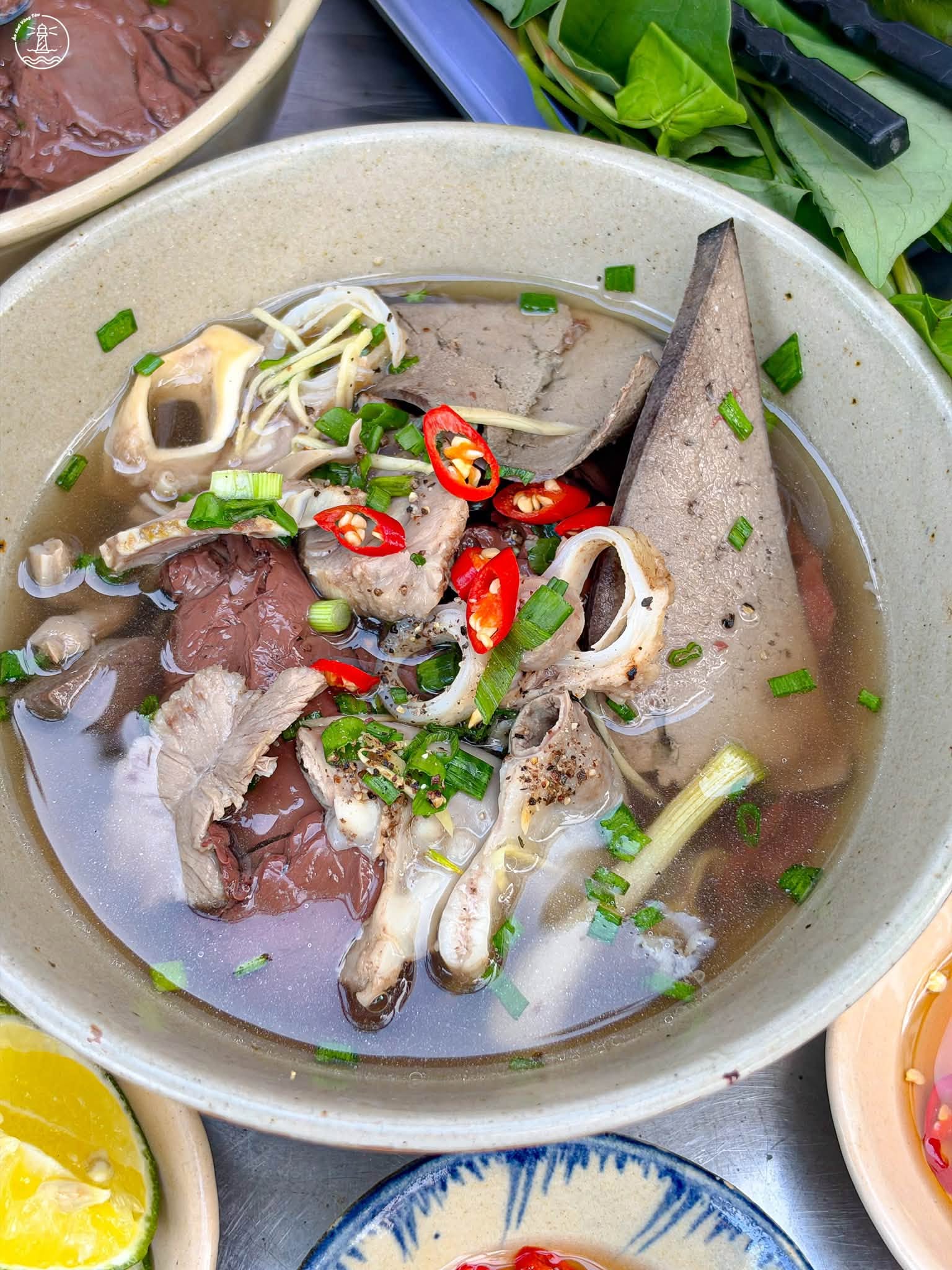 huyết chưng Xứ Nẫu quán