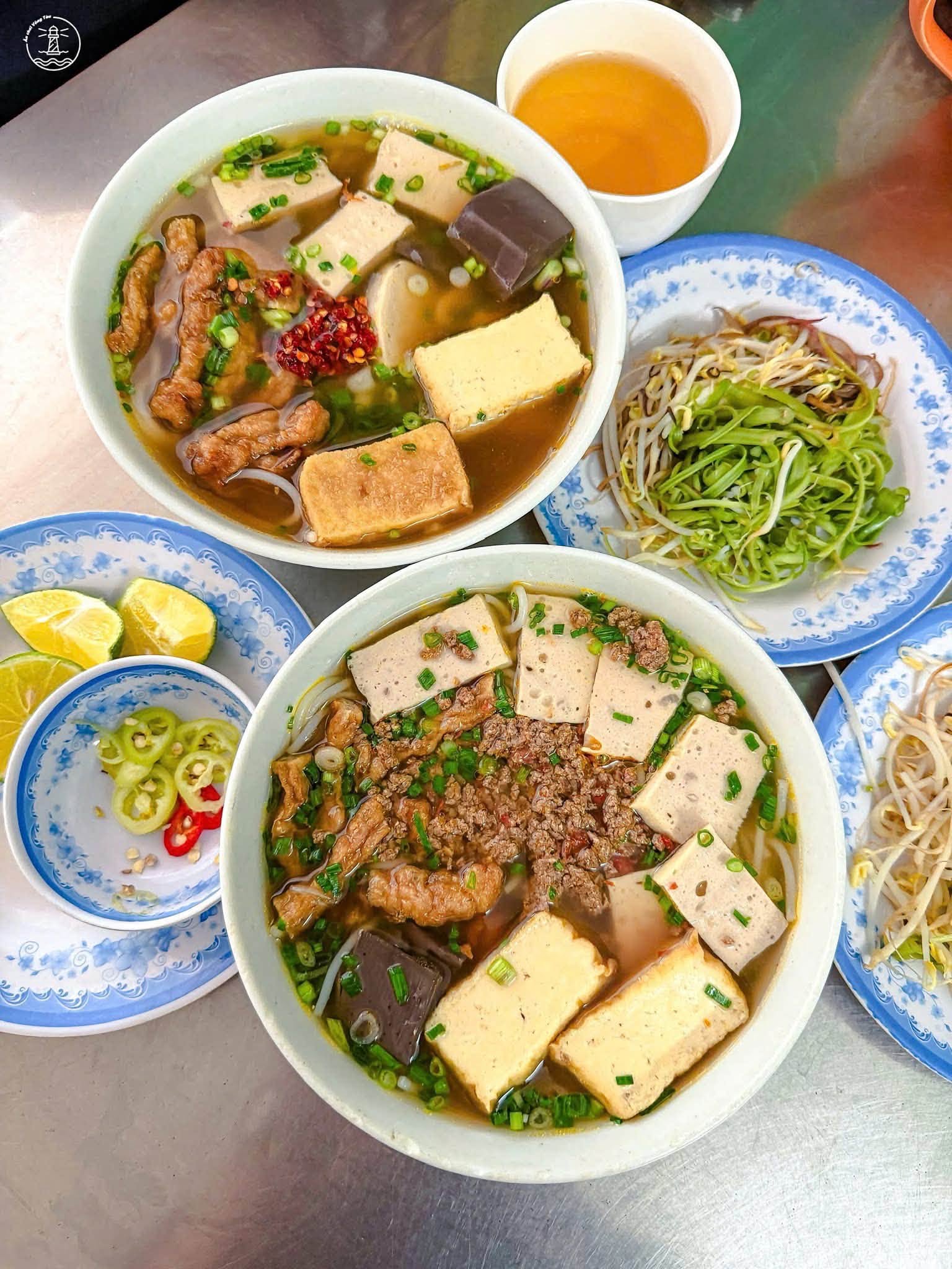 quán ăn sáng địa phương Vũng Tàu