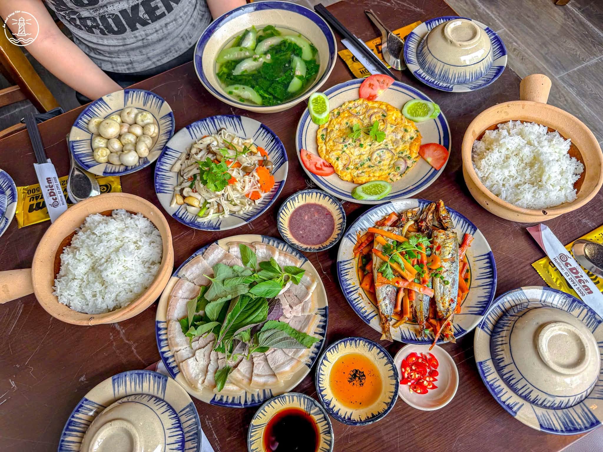 quán cơm trưa có máy lạnh Vũng Tàu